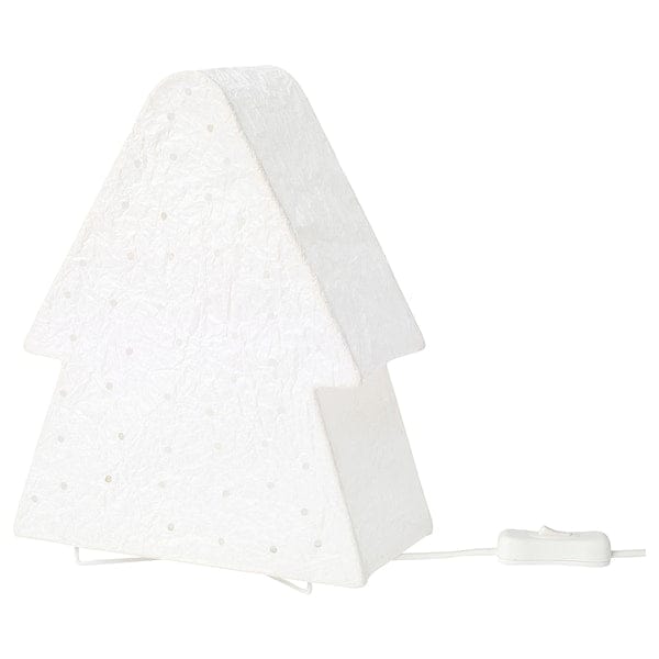 Ikea STRÅLA - Table lamp, tree-shaped/white,32 cm