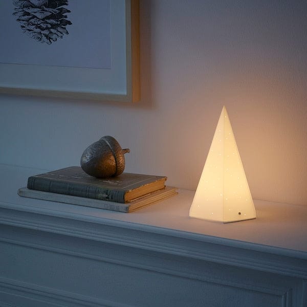 Ikea STRÅLA - Decorative LED table lamp, battery-powered tree,20 cm