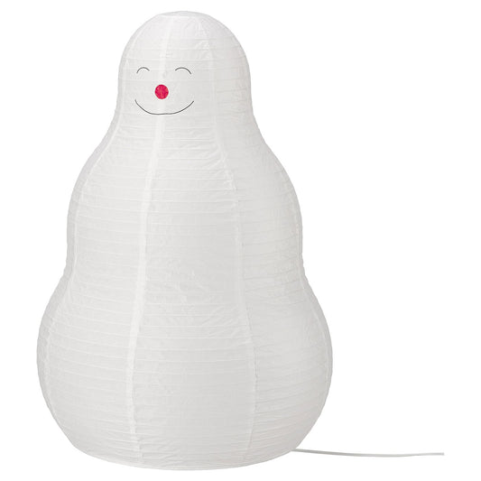 STRÅLA floor lamp, snowman