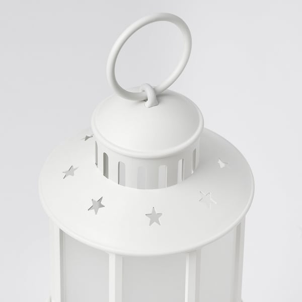 Ikea STRÅLA - LED lantern, battery-operated white, 13 cm