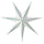 STRÅLA lamp shade, paper star/white green, 90 cm