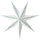 STRÅLA lamp shade, paper star/white green, 70 cm