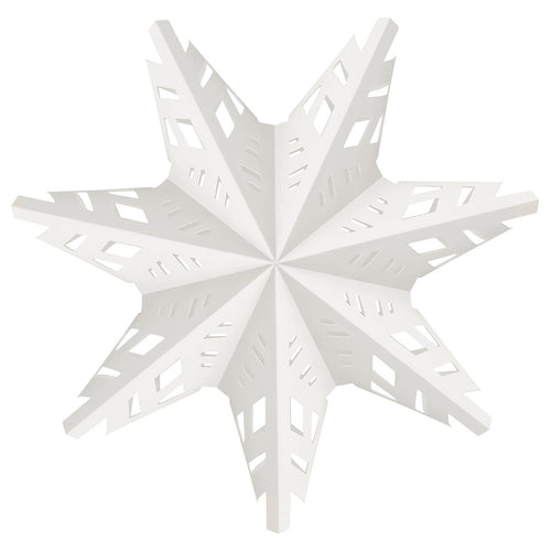 STRÅLA lamp shade, snowflake, 48 cm