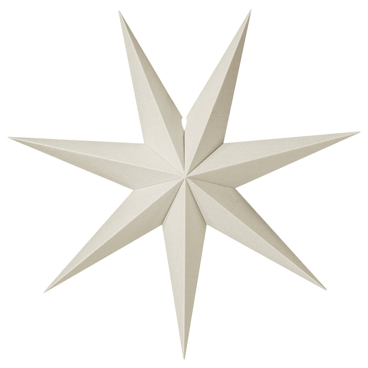 STRÅLA lamp shade, linen star, 70 cm