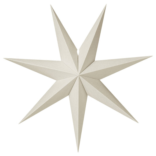 STRÅLA lamp shade, linen star, 70 cm