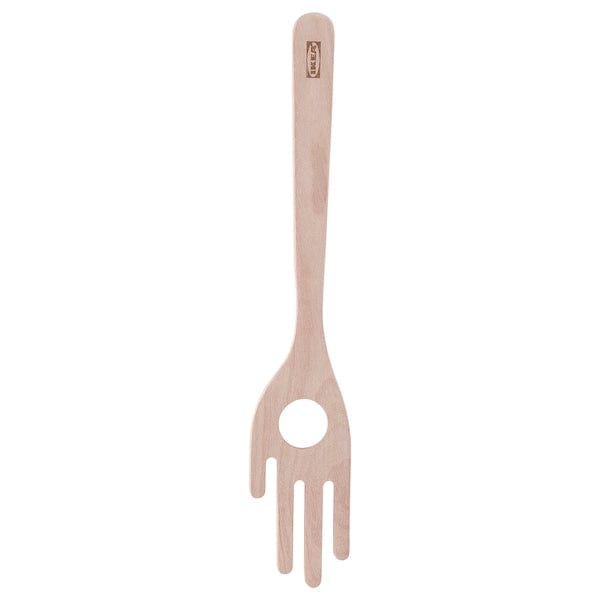 Ikea STRÅLFENA - Spaghetti server, solid birch, 30 cm