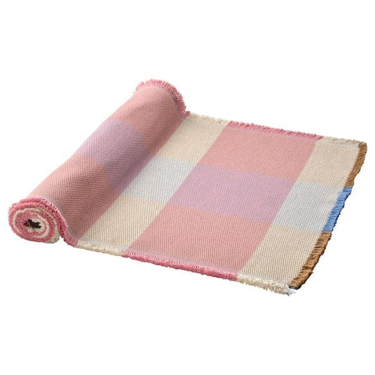 Ikea STRANDFLOKA - Table-runner, patterned/multicolour, 35x130 cm