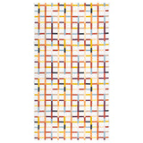 STRANDKÄMPAR pre-cut fabric, multicolour check pattern, 150x300 cm