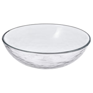 STRANDKRABBA bowl, glass/transparent, 15 cm