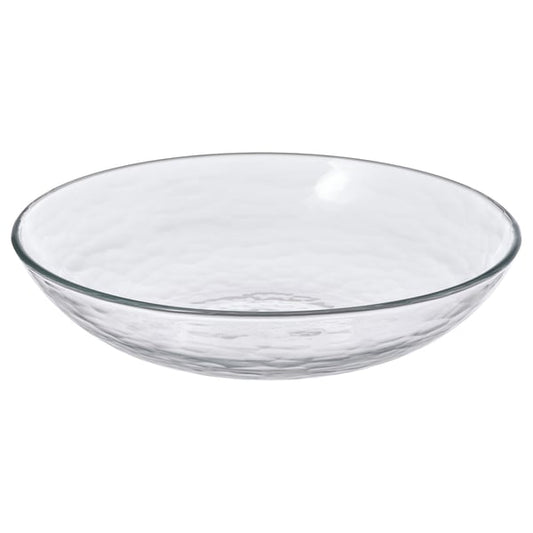STRANDKRABBA bottom plate, glass/transparent, 19 cm