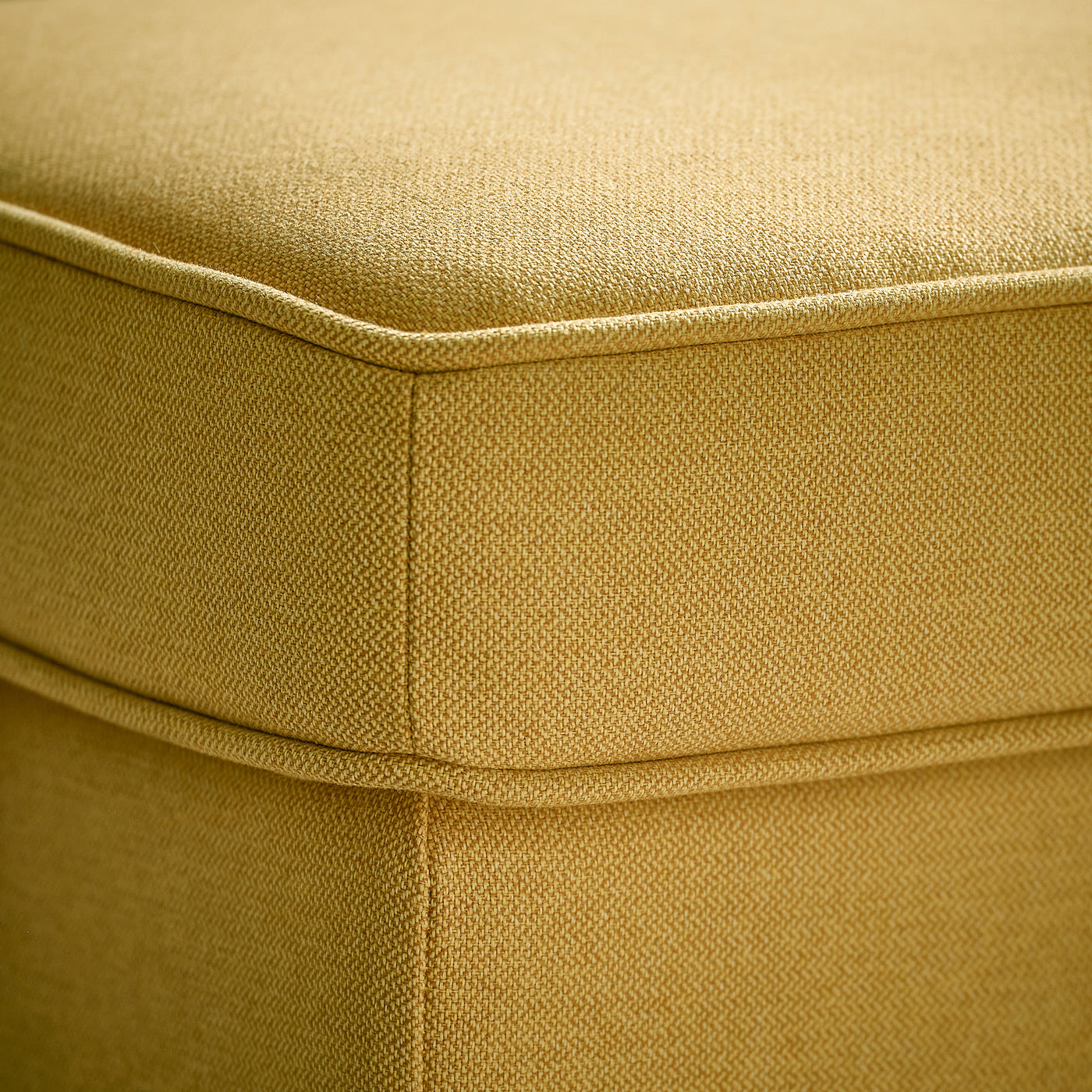 STRANDMON footstool with storage, Tibbleby yellow, 60x40 cm