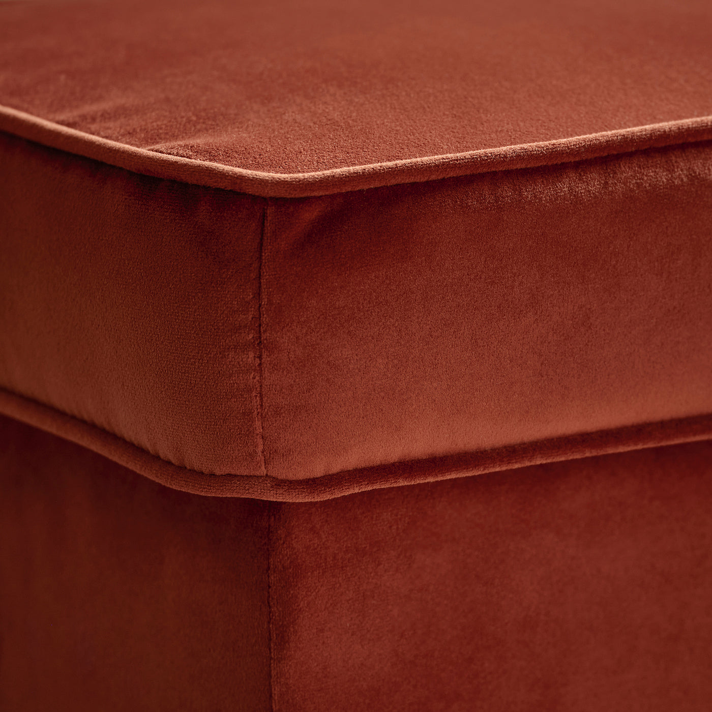 STRANDMON wing chair with footstool, Tommaboda brown-red