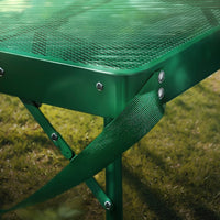 STRANDÖN - Folding table set, green