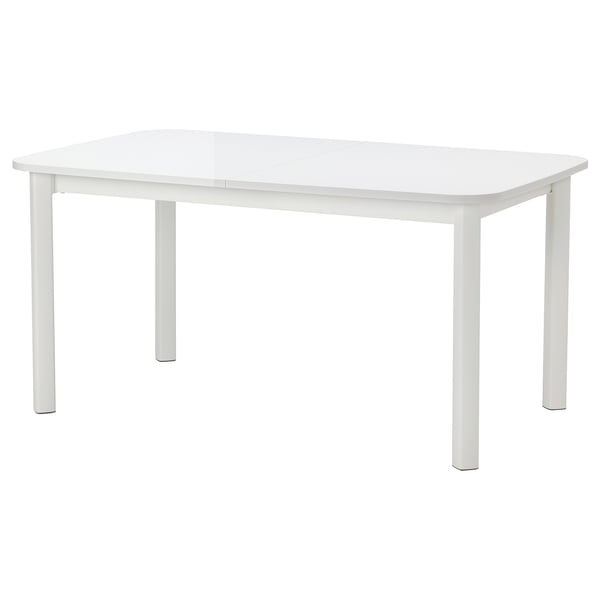 STRANDTORP - STRANDTORP Extendable table, white, 150/205/260x95 cm