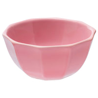 STRIMMIG bowl, earthenware pink, 15 cm