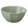 STRIMMIG bowl, stoneware pale grey-green, 15 cm
