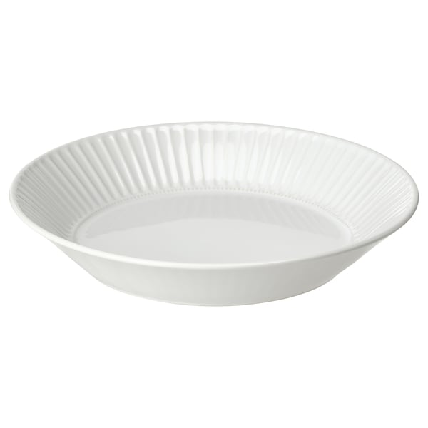 STRIMMIG - STRIMMIG Serving plate, white, 29 cm