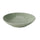 STRIMMIG deep plate, stoneware pale grey-green, 23 cm