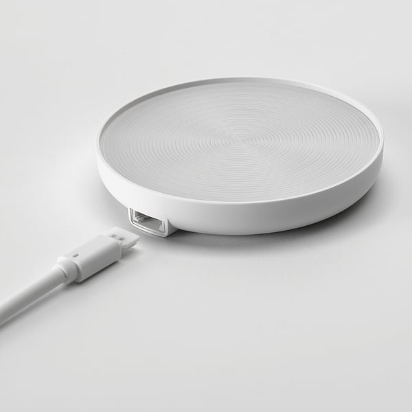 STRIMSÄV LED spotlight, white, 6 cm