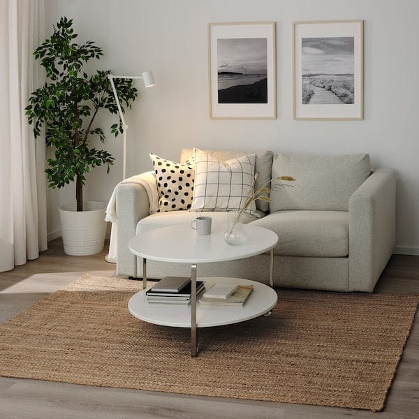 Ikea STRÖG - Rug, flatwoven, natural, 120x180 cm