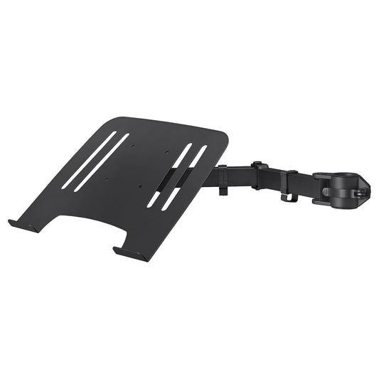 STUBBERGET laptop holder with arm, black