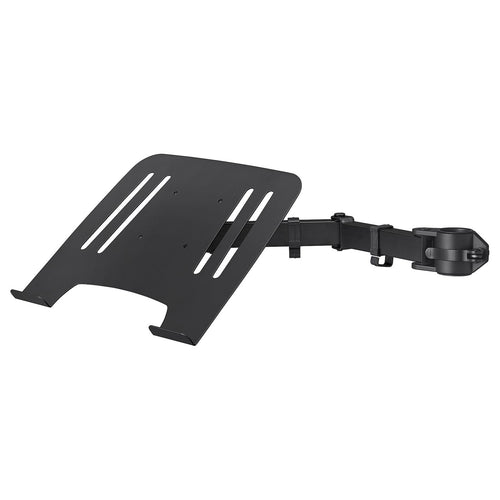 STUBBERGET laptop holder with arm, black