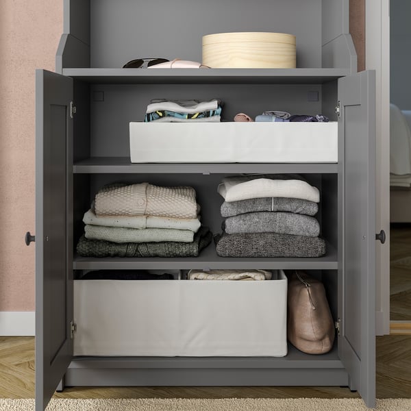 STUK - STUK Box with compartments, white, 34x51x10 cm