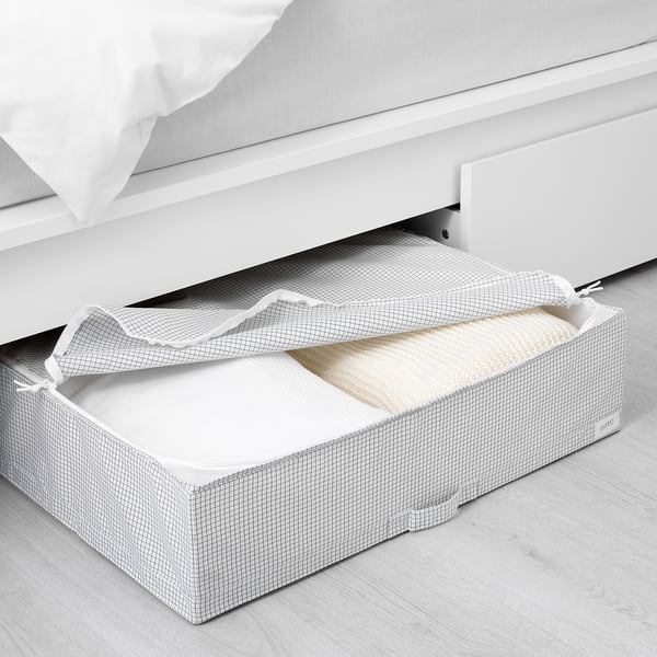 STUK storage case, white/grey, 71x51x18 cm
