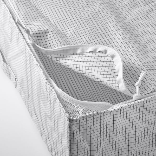 STUK storage case, white/grey, 71x51x18 cm