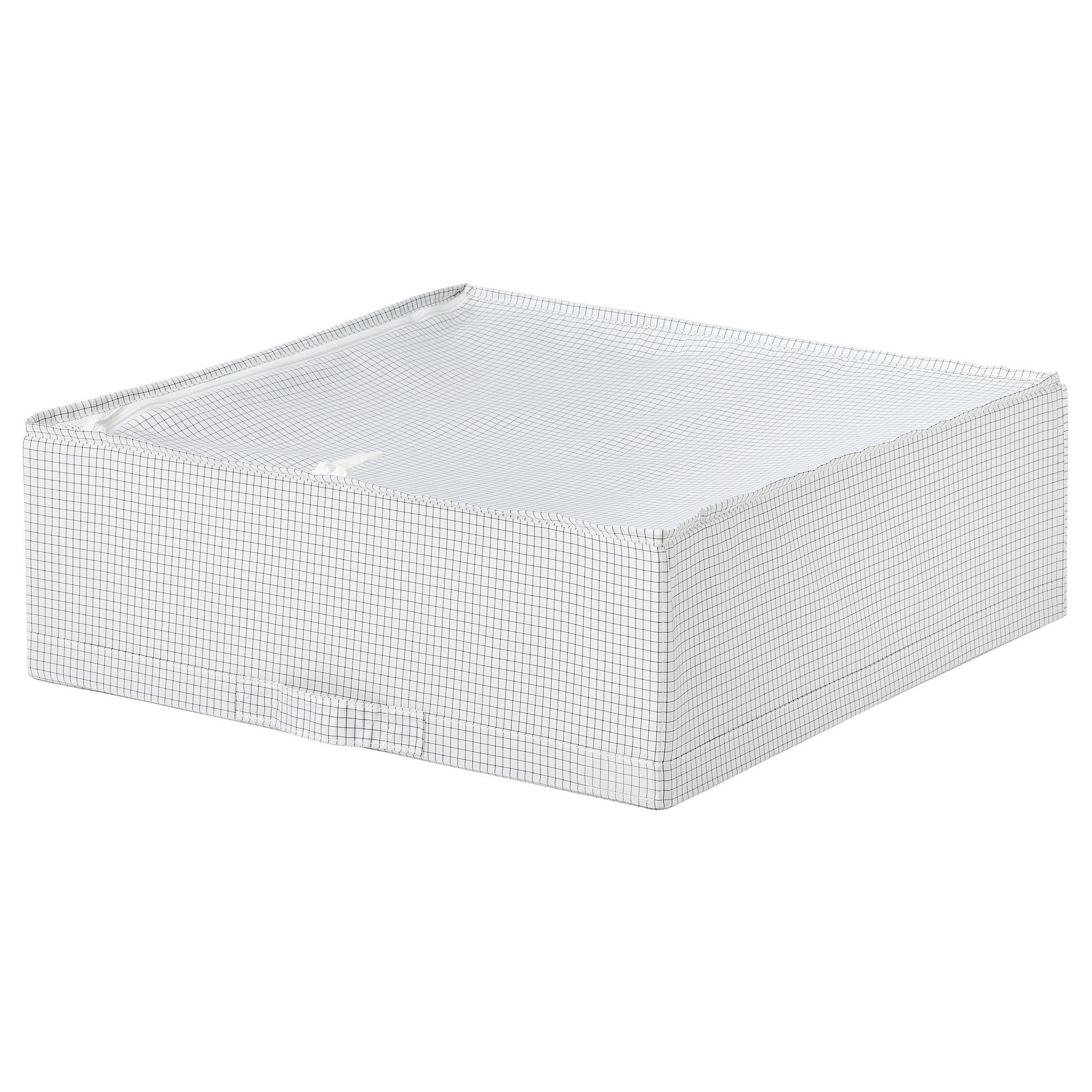STUK storage case, white/black, 51x51x18 cm