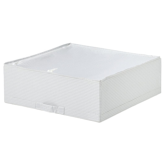 STUK storage case, white/black, 51x18x51 cm