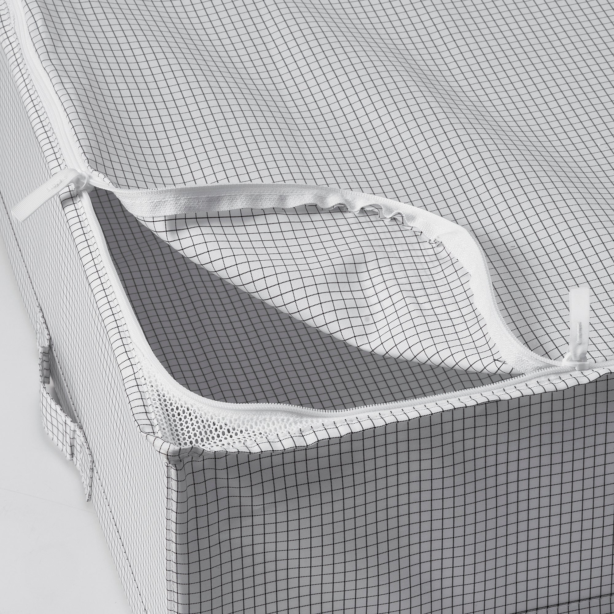 STUK storage case, white/black, 51x51x18 cm