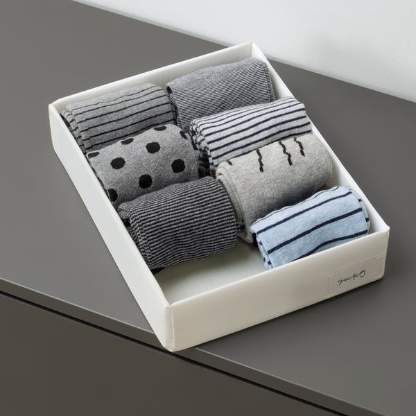 STUK organiser, white, 26x20x6 cm