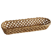 STYLTSNÄPPA bread basket, rattan, 55x16 cm
