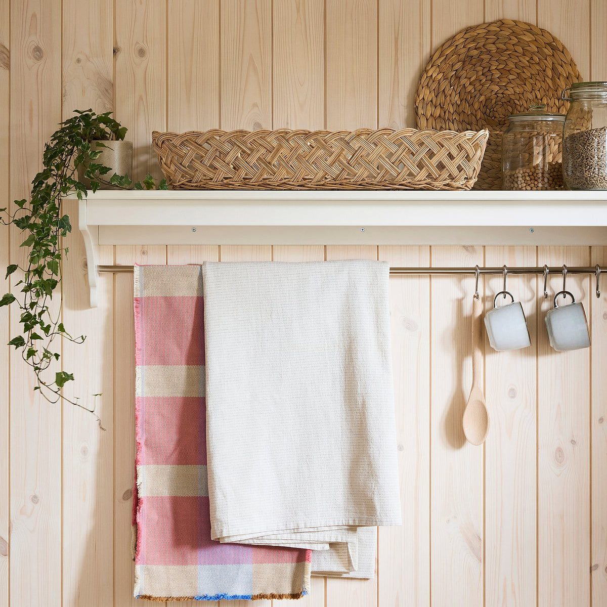 STYLTSNÄPPA bread basket, rattan, 55x16 cm
