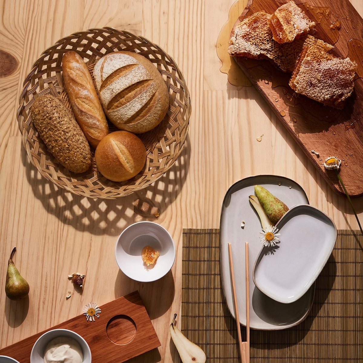 STYLTSNÄPPA place mat, bamboo, 45x35 cm