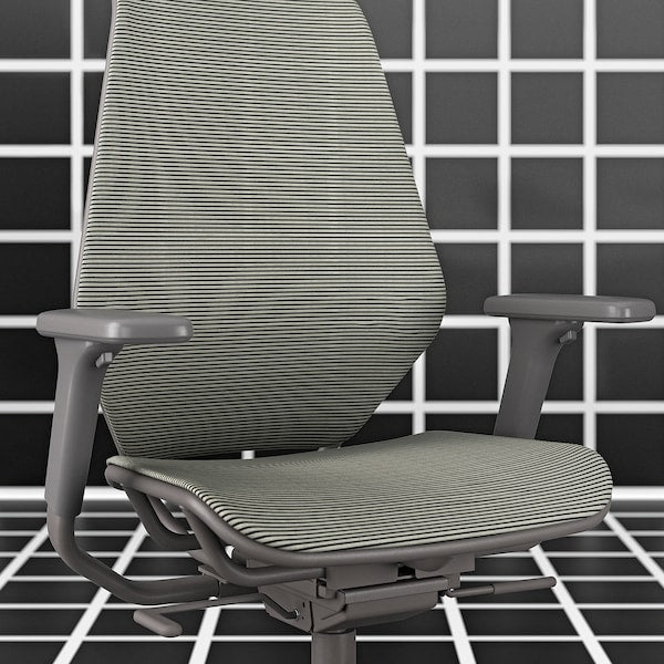 STYRSPEL - Gaming chair, dark grey/grey ,