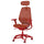 STYRSPEL gaming chair, red, 50x118x69 cm