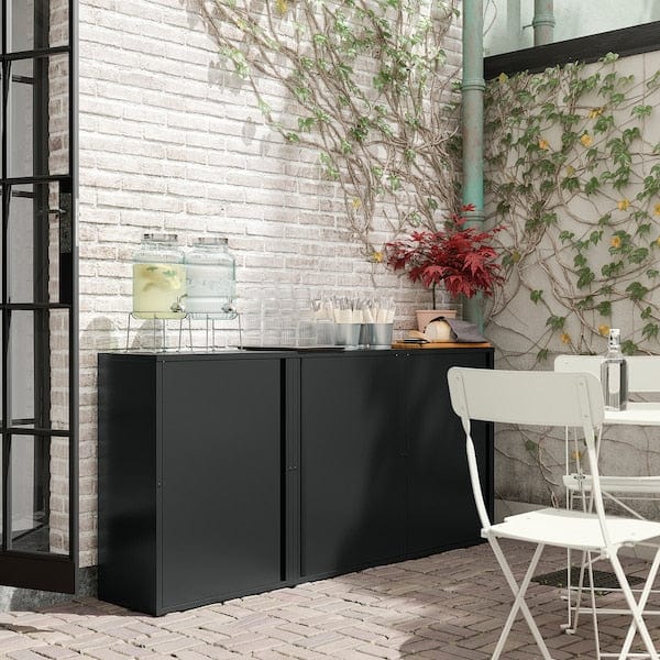 Ikea SUNDSÖ - Cabinet, anthracite outdoor/indoor,60x35x86 cm