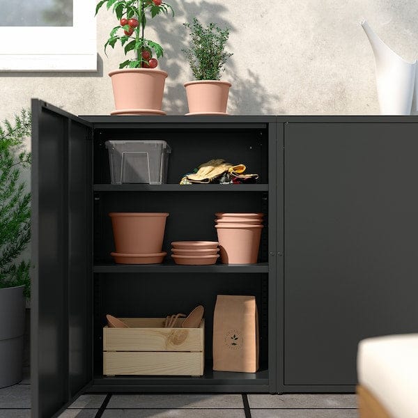 Ikea SUNDSÖ - Cabinet, anthracite outdoor/indoor,60x35x86 cm