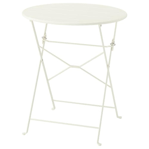 SUNDSÖ - Table, off-white outdoor,65 cm