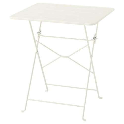 SUNDSÖ - Table, off-white outdoor,65x65 cm