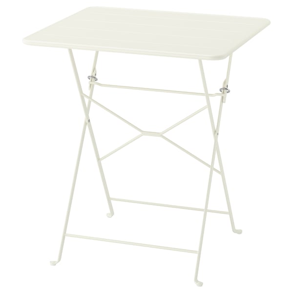 SUNDSÖ - SUNDSÖ Table, off-white outdoor, 65x65 cm