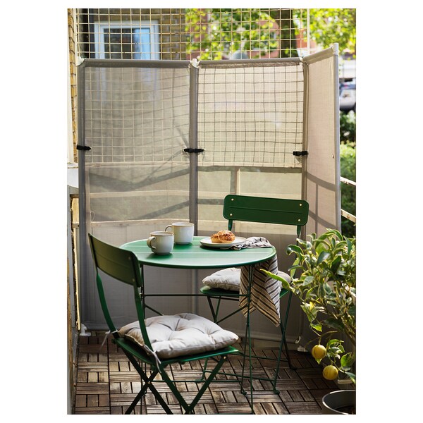 SUNDSÖ - Table, outdoor, green, 65 cm