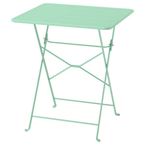 SUNDSÖ - Table, light green outdoor,65x65 cm