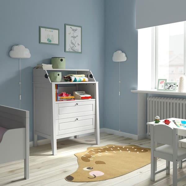 Ikea SUNDVIK - Changing table/chest of drawers, grey