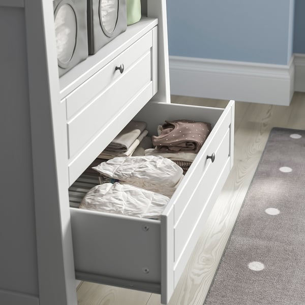 SUNDVIK - SUNDVIK Changing table/chest of drawers, grey