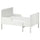 SUNDVIK extendable bed, white, 80x200 cm