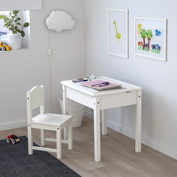 Ikea SUNDVIK - Children's desk, white, 60x45 cm