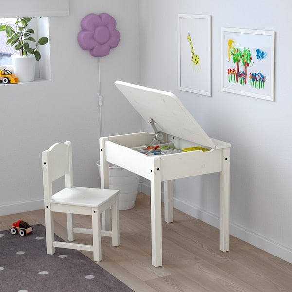 Ikea SUNDVIK - Children's desk, white, 60x45 cm